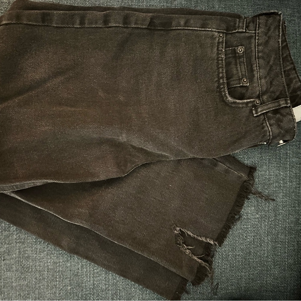 Miss Selfridge Charcoal Denim Jeans